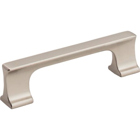 Jeffrey Alexander 96 mm Center-to-Center Satin Nickel Sullivan Cabinet Pull 752-96SN